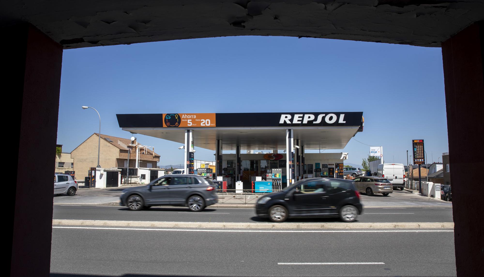 Estación de servicio Repsol Madrid 1
